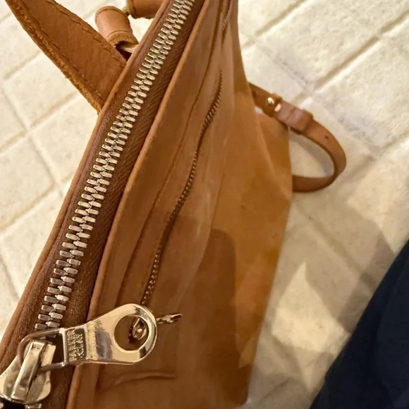 Parker Clay Tan Mirimar Leather Backpack!! - Picture 4 of 7